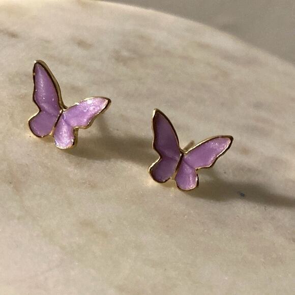 No Brand Jewelry - Stud Earrings butterfly